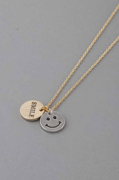 Smile Happy Face Necklace