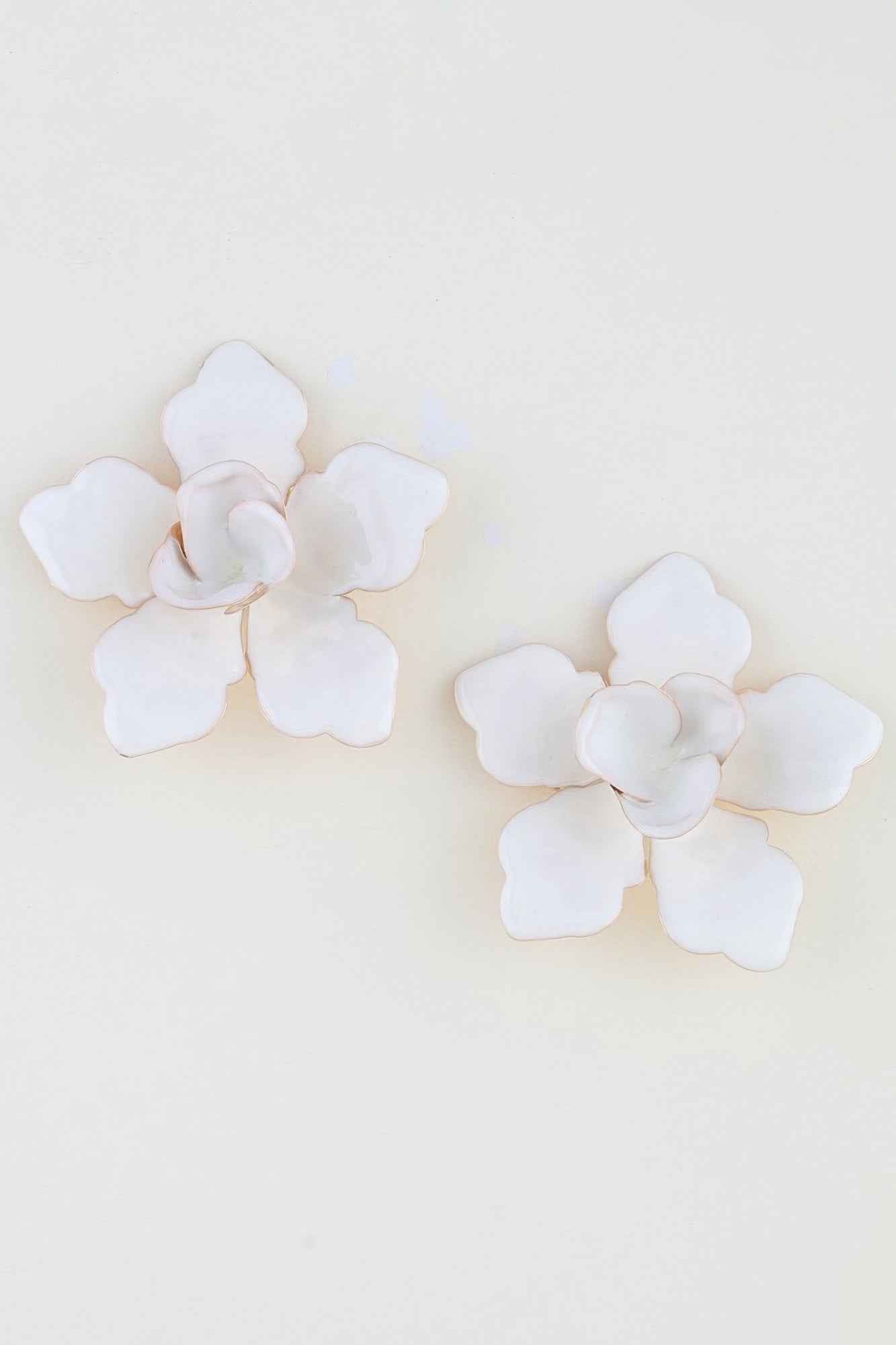 Modern Sakura Stud Earrings