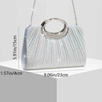 Luxury Ring Clutch Radiant Evening Bag for All Occasions