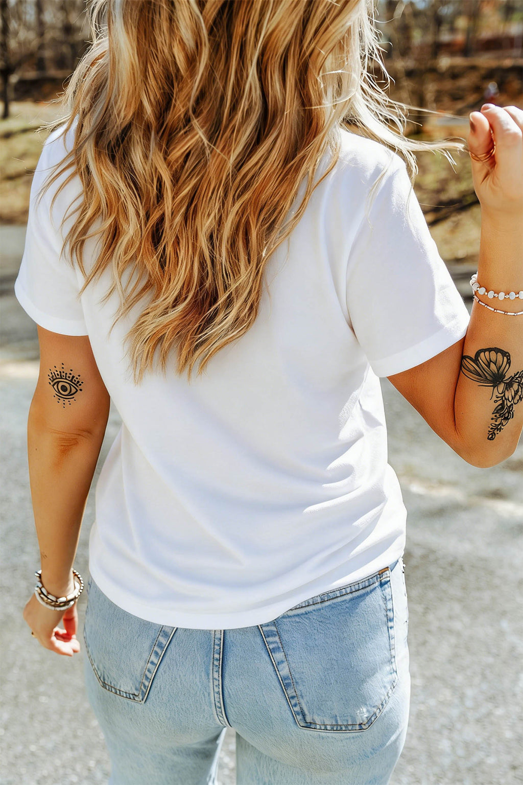 White Party In The USA Patriotic Graphic Tee