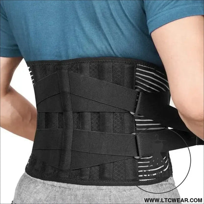 Adjustable Lumbar Support Belt for Back Pain Relief - L.T.C Wear Online Fashion Store