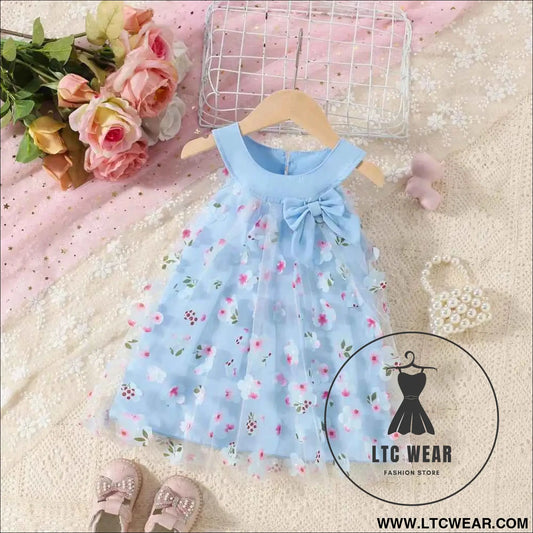 Adorable Birthday Party Dress for Toddler Girls