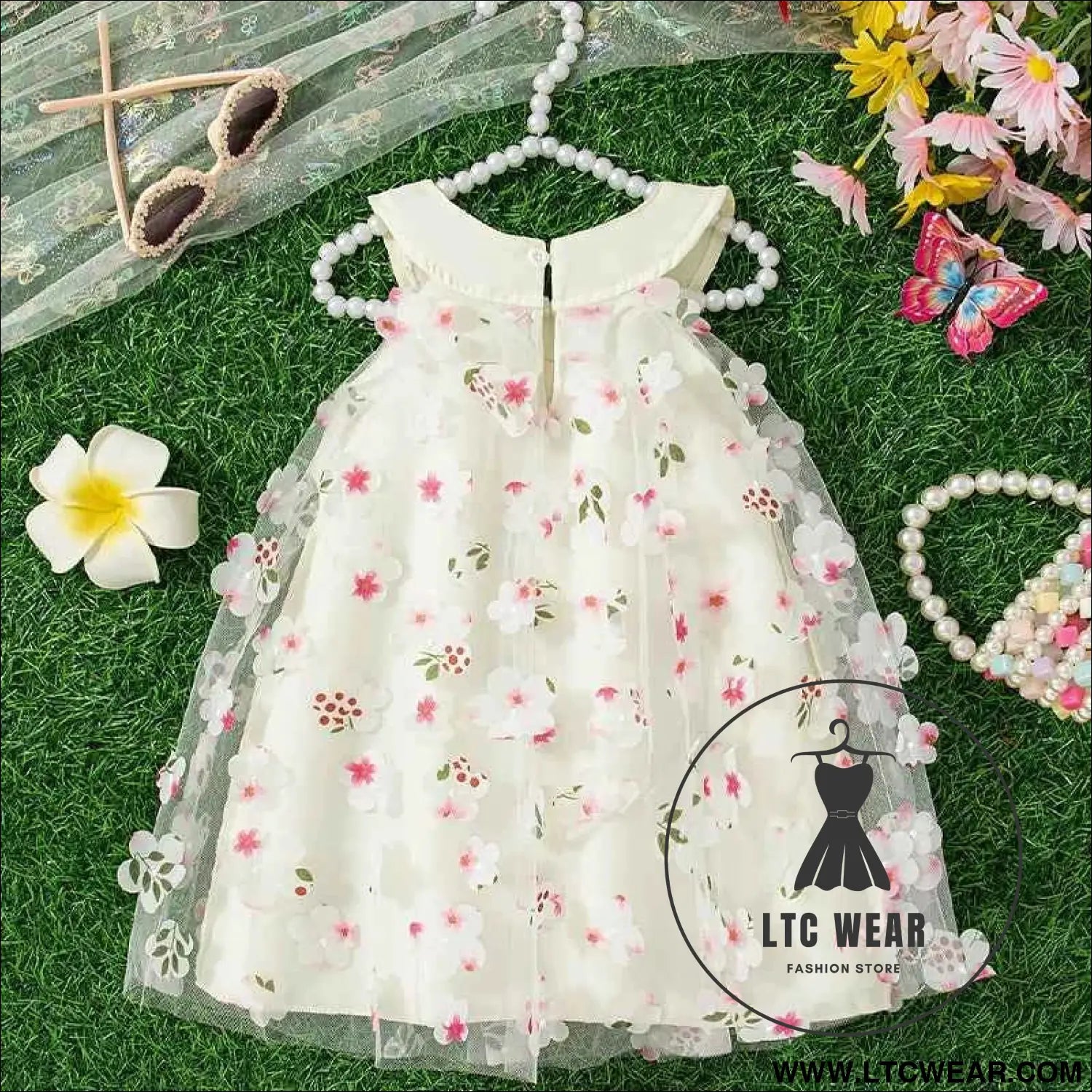 Adorable Birthday Party Dress for Toddler Girls