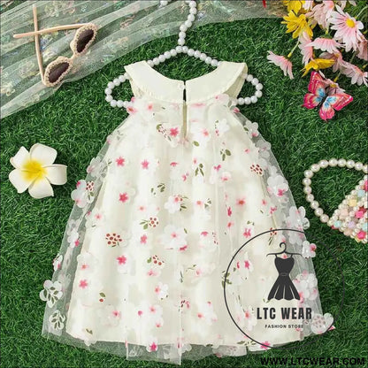 Adorable Birthday Party Dress for Toddler Girls