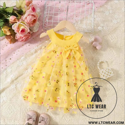 Adorable Birthday Party Dress for Toddler Girls