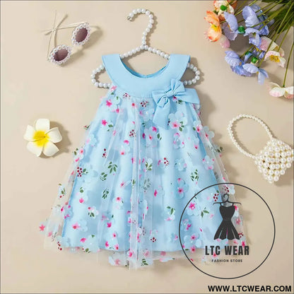Adorable Birthday Party Dress for Toddler Girls