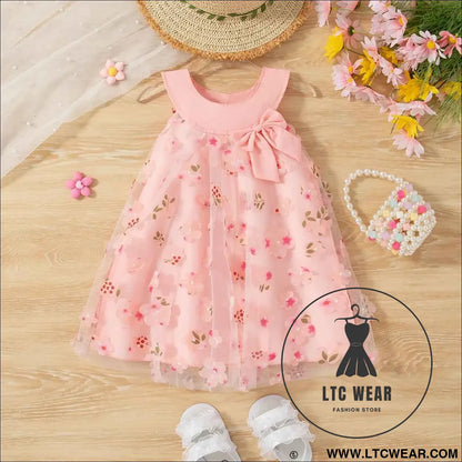 Adorable Birthday Party Dress for Toddler Girls