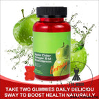 Apple cider vinegar gummies with a b12 boost! - 60 pcs