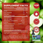 Apple cider vinegar gummies with a b12 boost! - 60 pcs