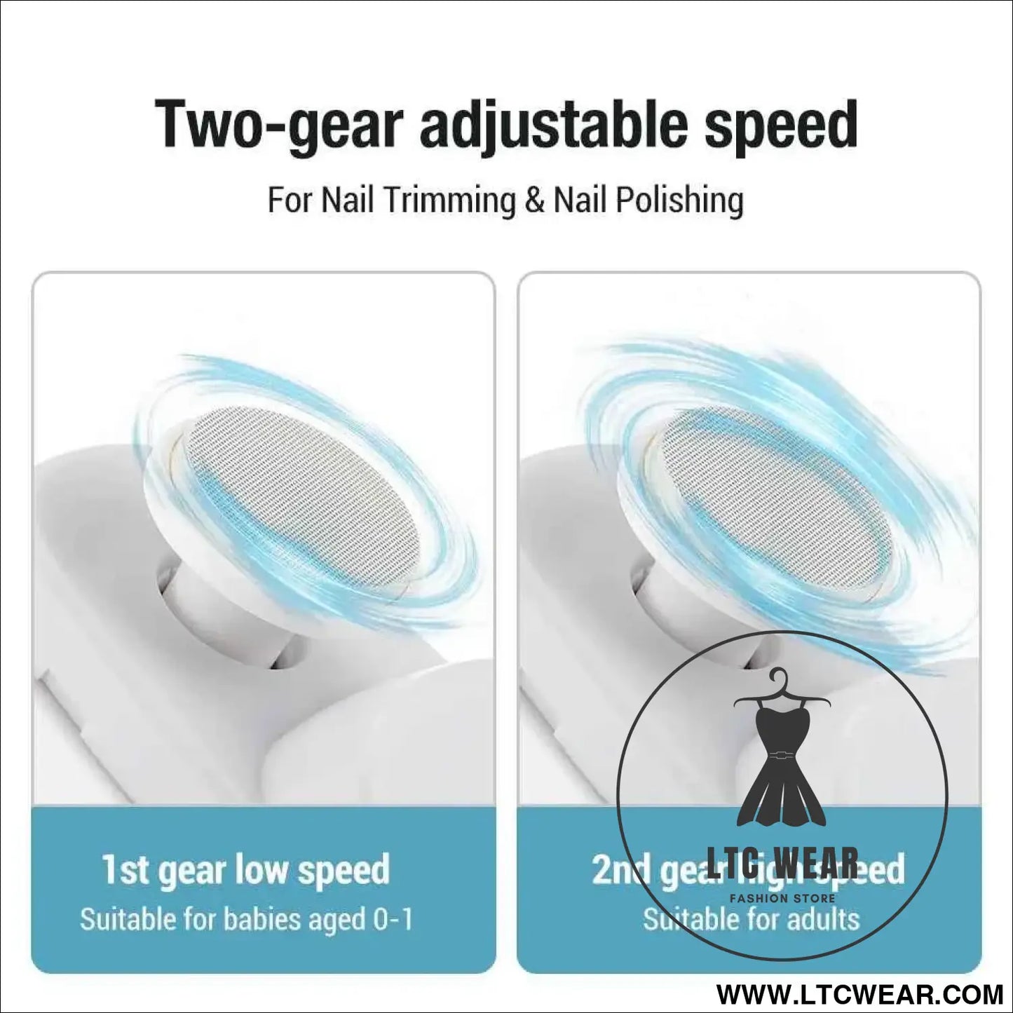 Automatic Nail Trimmer with Light - Safe & Efficient