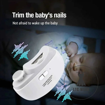 Automatic Nail Trimmer with Light - Safe & Efficient