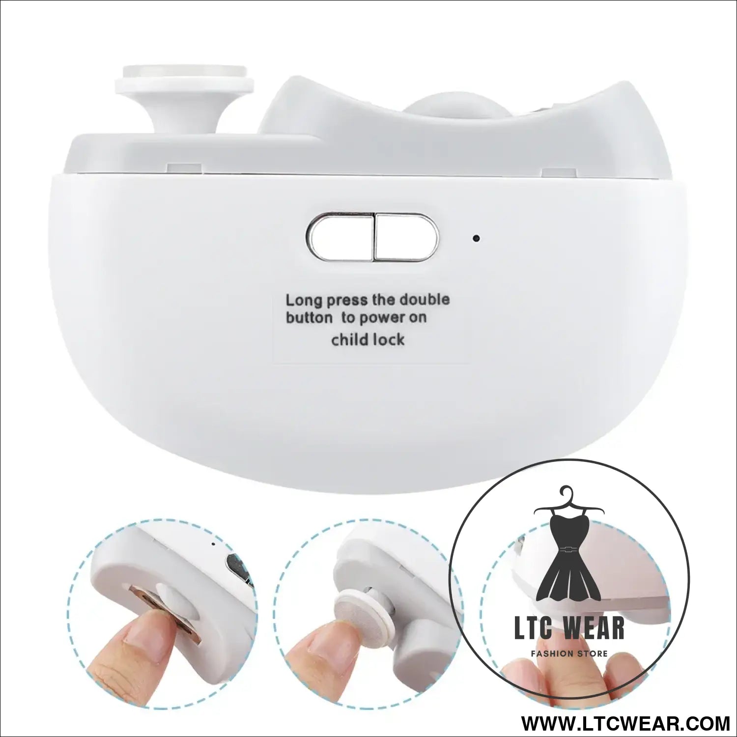Automatic Nail Trimmer with Light - Safe & Efficient - L.T.C Wear Online Fashion Store