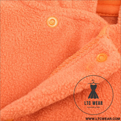 Autumn and winter clothes baby onesie baby halloween pumpkin hooded onesie baby performance clothes outing clothes