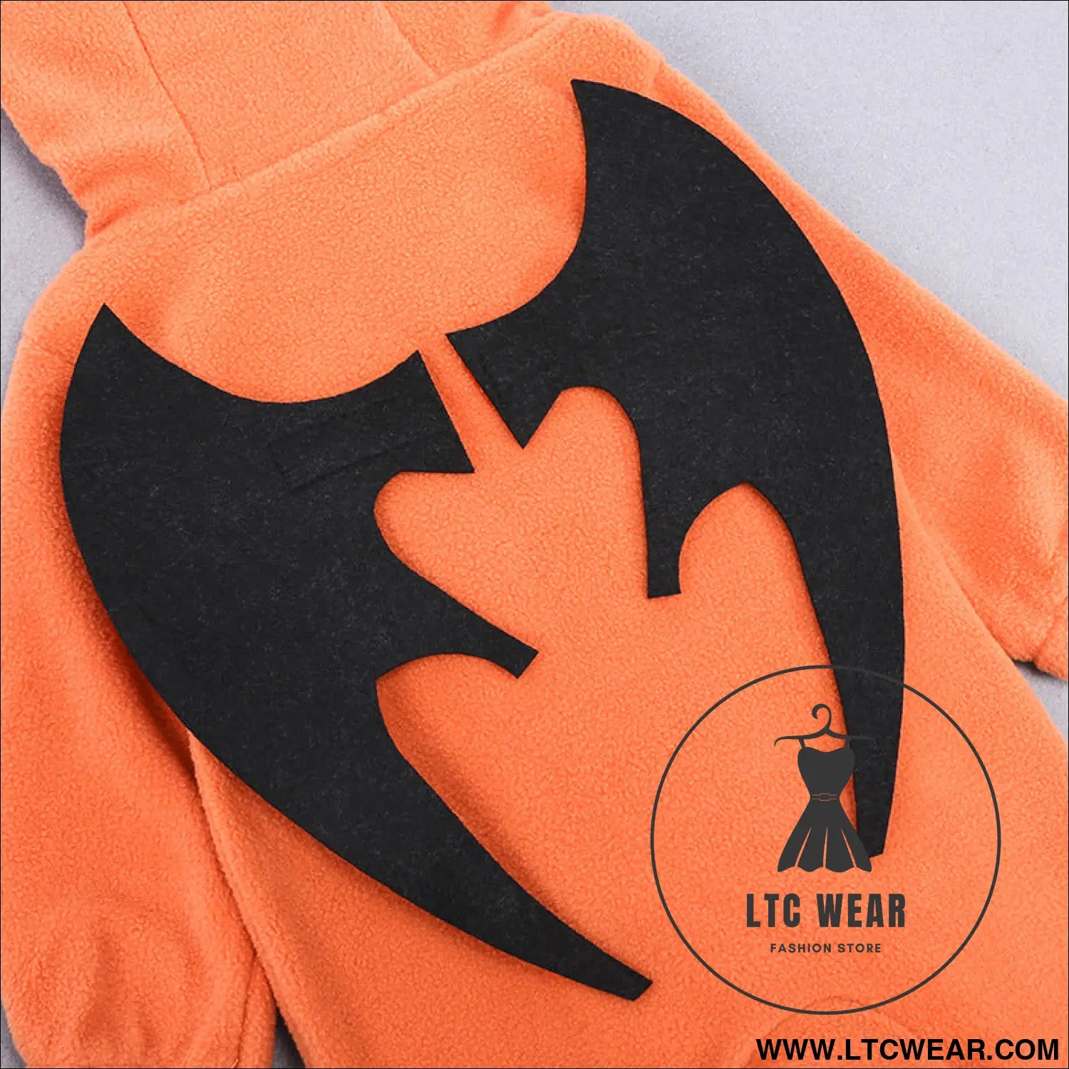 Autumn and winter clothes baby onesie baby halloween pumpkin hooded onesie baby performance clothes outing clothes