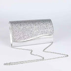 Sparkling Sequin Clutch Elegant Evening  Bridal Party Handbag