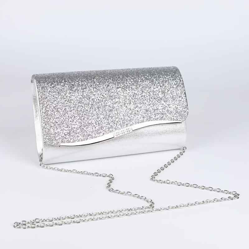 Sparkling Sequin Clutch Elegant Evening  Bridal Party Handbag
