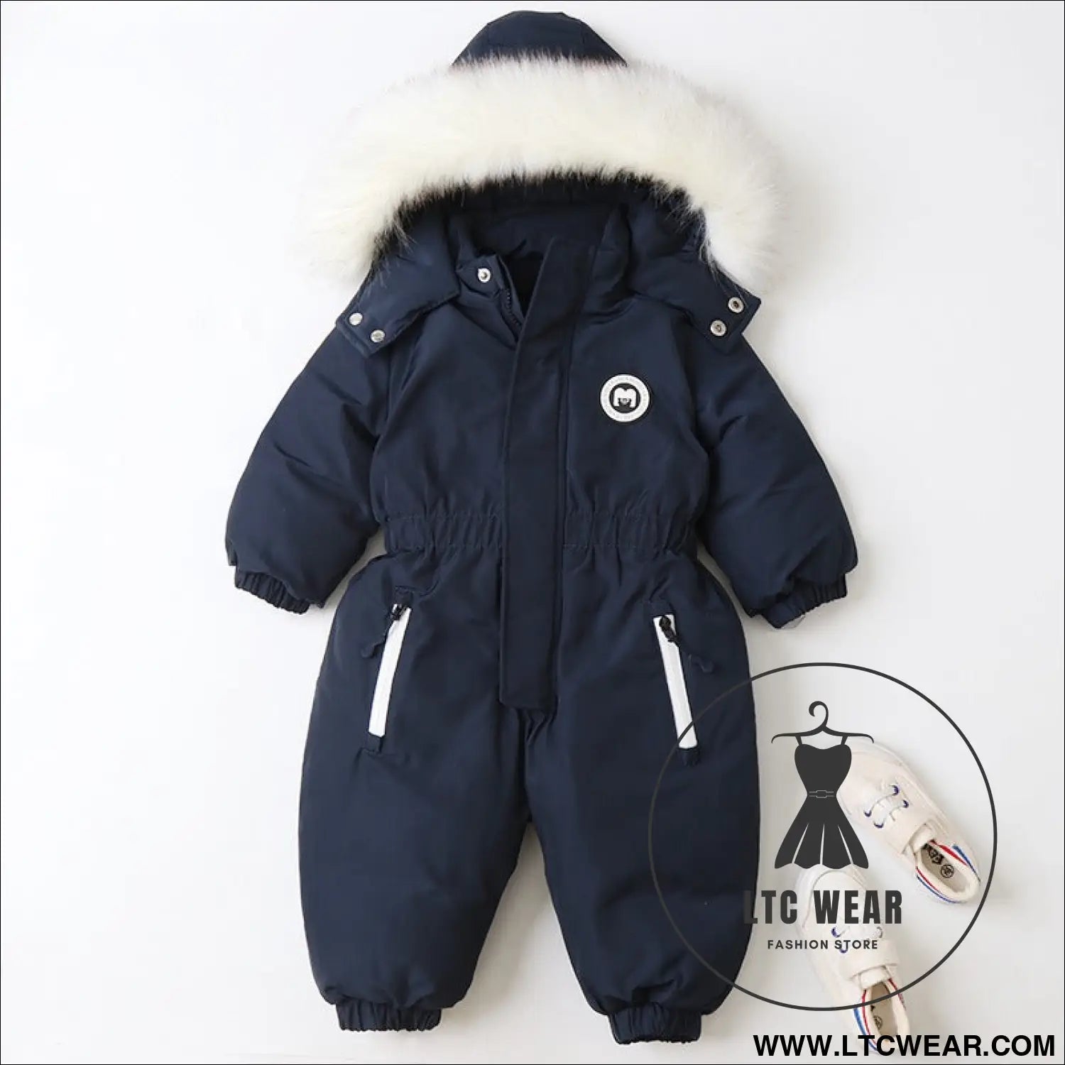 Baby ski suit one-piece suit baby climbing suit romper winter new children’s one-piece suit