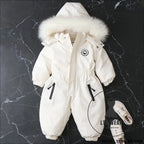 Baby ski suit one-piece suit baby climbing suit romper winter new children’s one-piece suit
