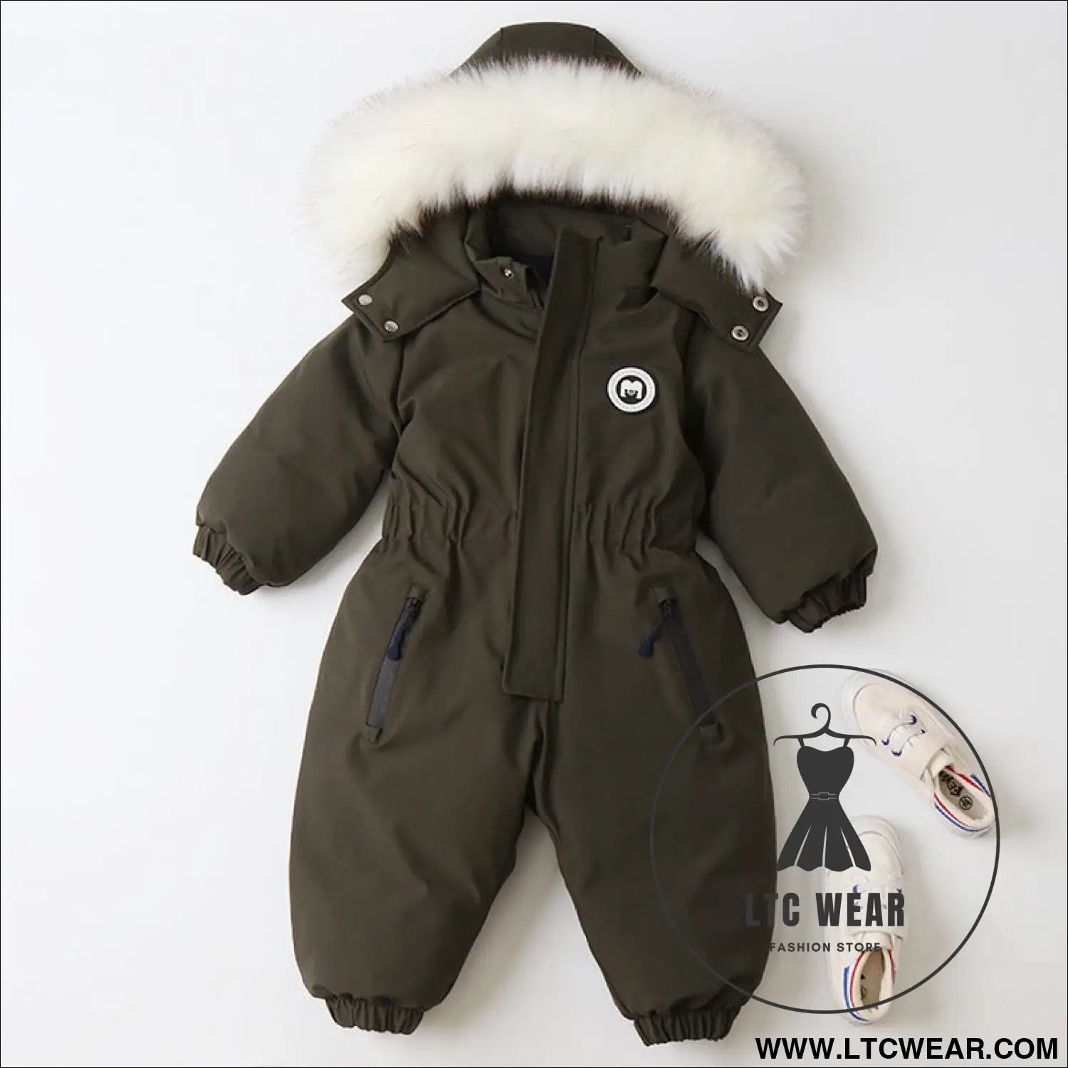 Baby ski suit one-piece suit baby climbing suit romper winter new children’s one-piece suit