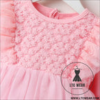 Baby skirt spring autumn winter korean version girls dress plus velvet one-year-old dress girl baby clothes princess