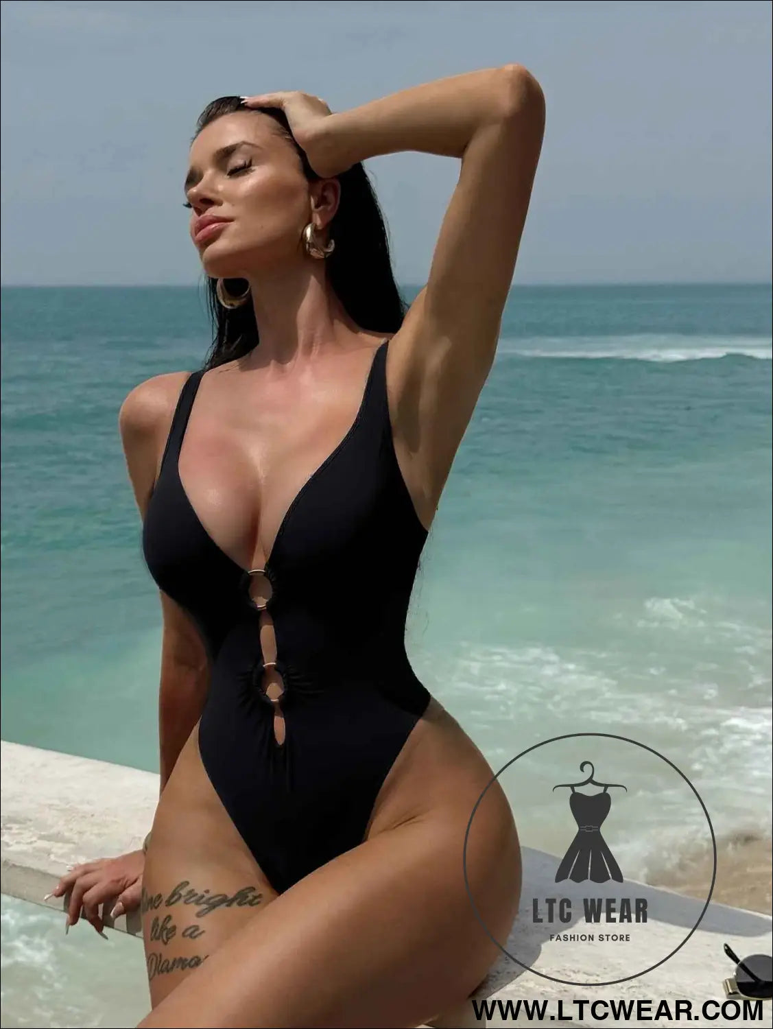 Backless Hollowout Front Cutout Sexy Jumpsuit