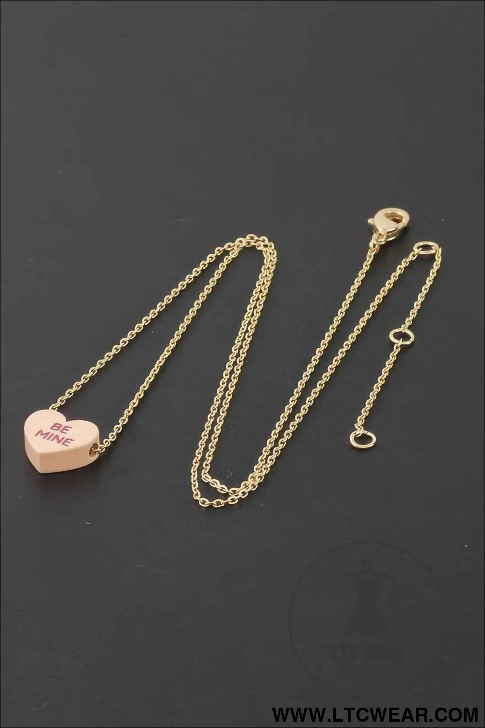 Be Mine Heart Pendant Necklace