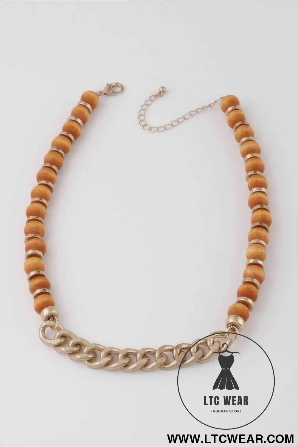 Bead N Chain Necklace