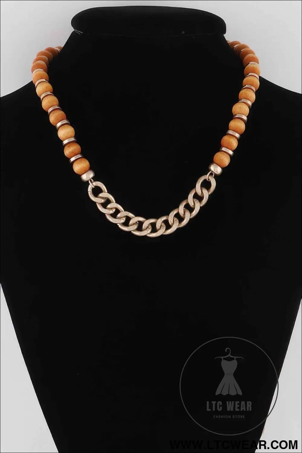 Bead N Chain Necklace