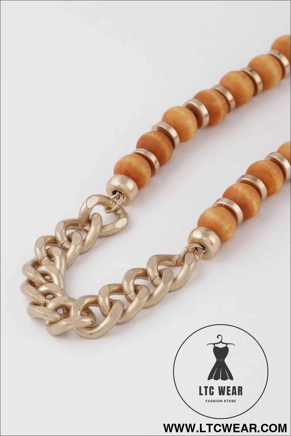 Bead N Chain Necklace