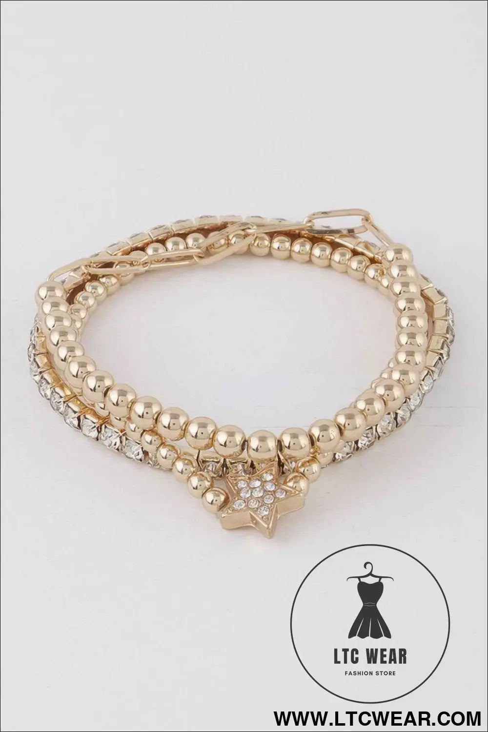 Bejeweled Star Beaded Bracelets