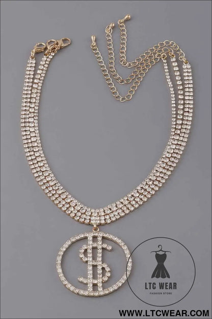 Big Money Choker Necklace