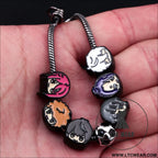 Blue prison diy bracelet national god renjaku senkiri hyoma kirishima ryosuke kiyoshi cartoon metal diy bracelet