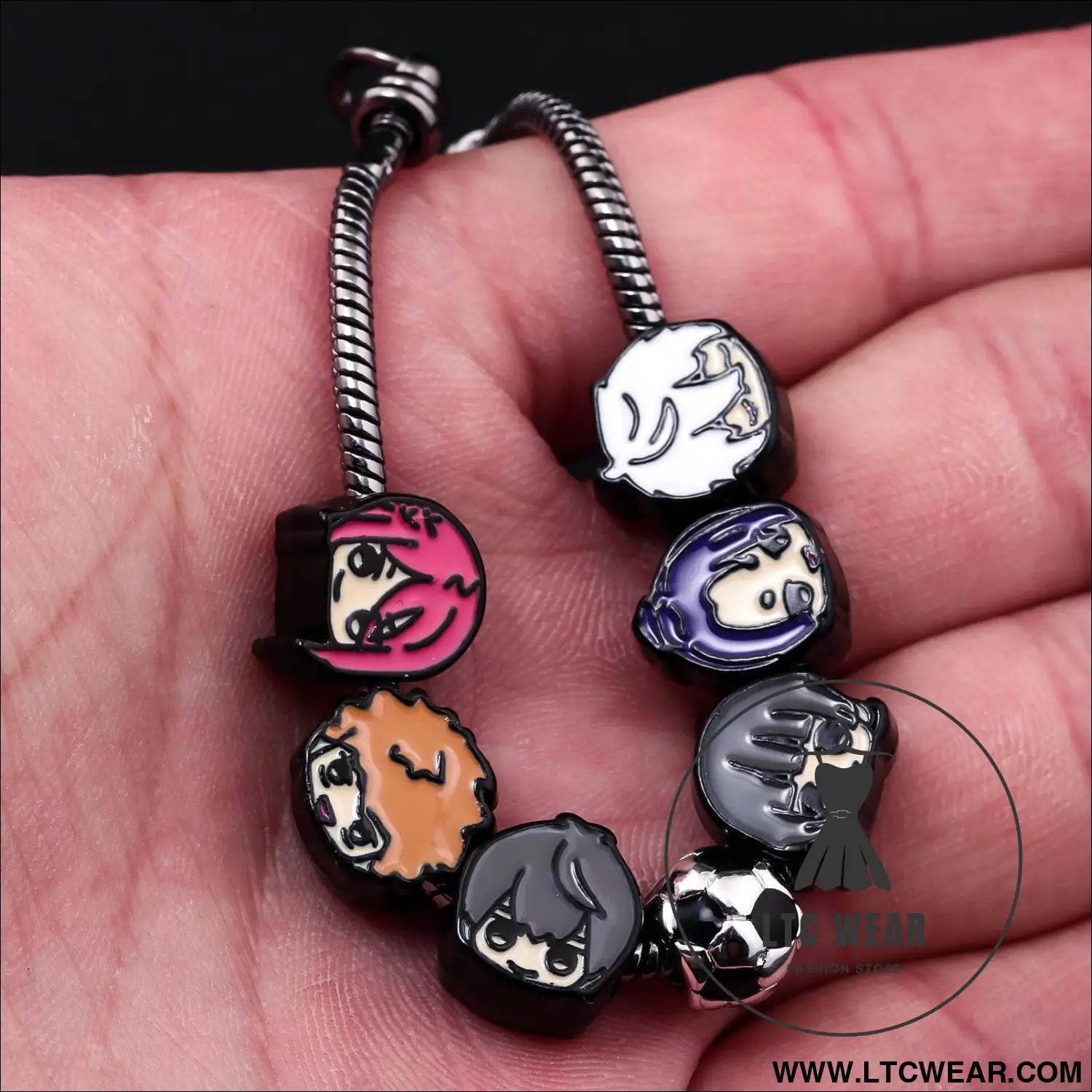 Blue prison diy bracelet national god renjaku senkiri hyoma kirishima ryosuke kiyoshi cartoon metal diy bracelet