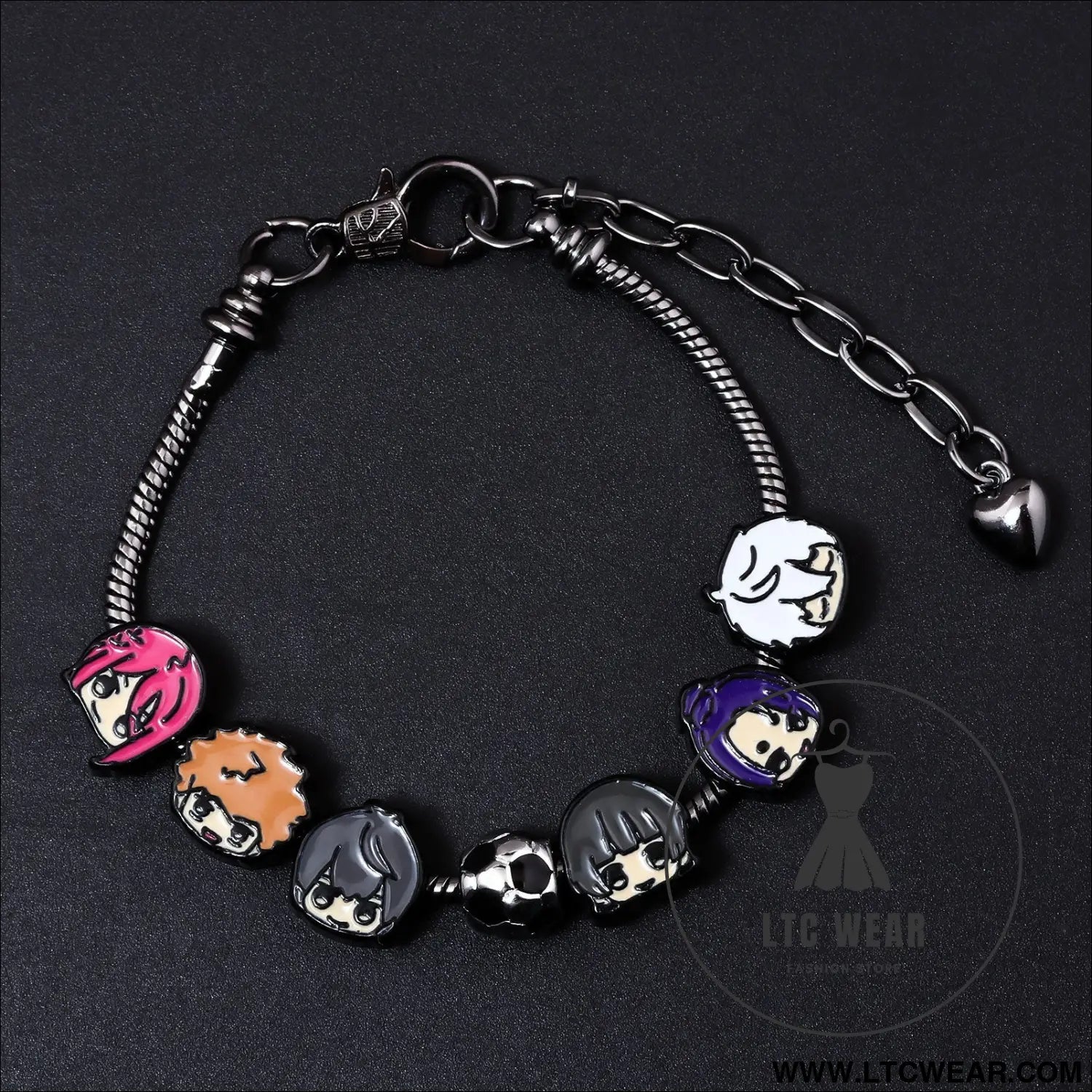 Blue prison diy bracelet national god renjaku senkiri hyoma kirishima ryosuke kiyoshi cartoon metal diy bracelet