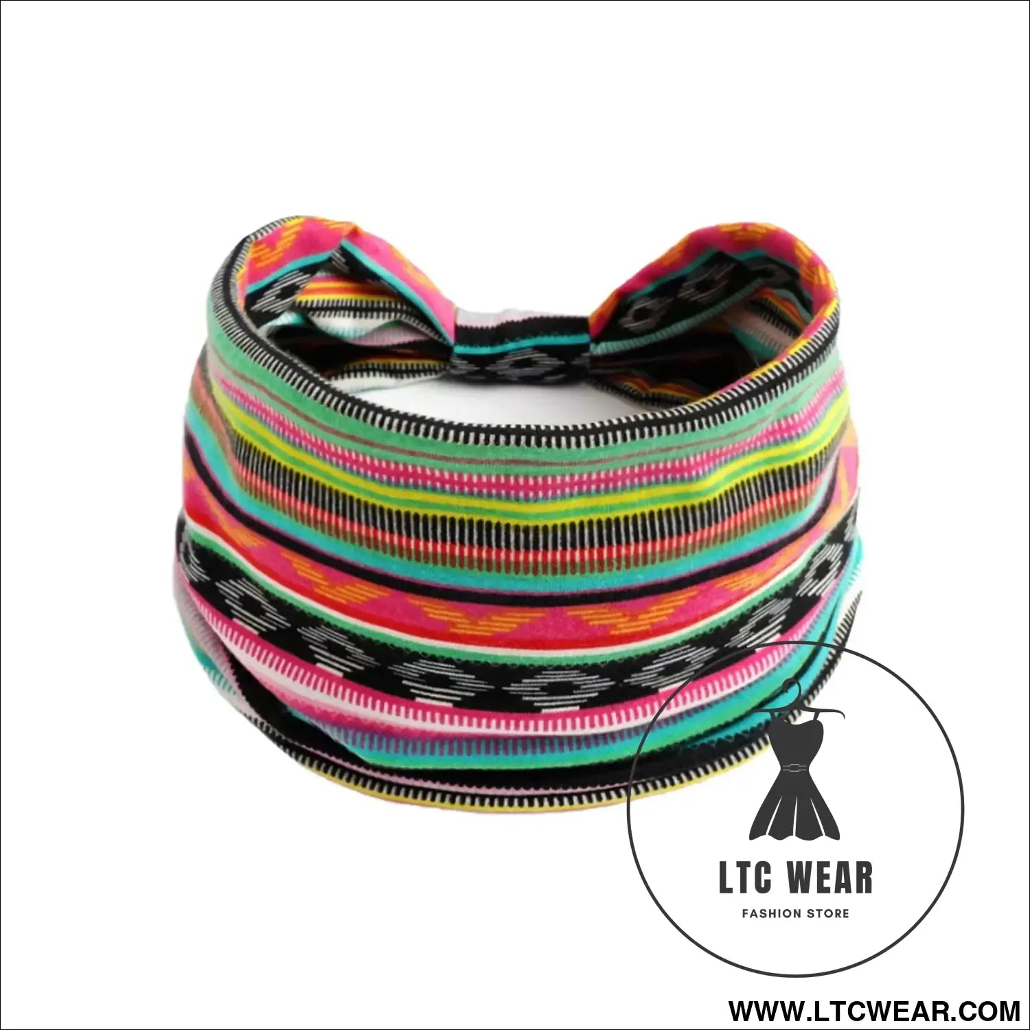 Bohemian Cotton Headscarf for Effortless Style - L.T.C Wear Online Fashion Store