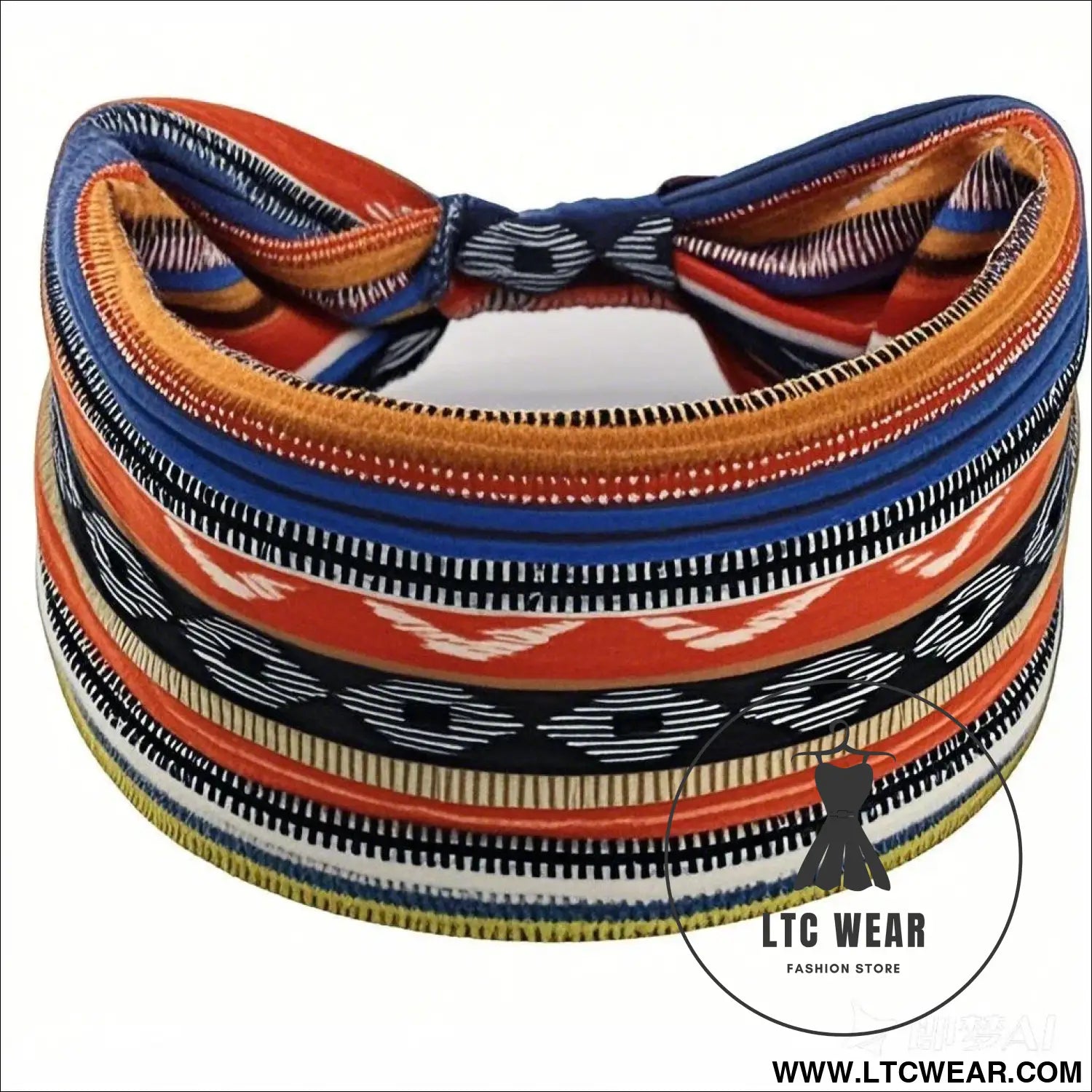 Bohemian Cotton Headscarf for Effortless Style - L.T.C Wear Online Fashion Store