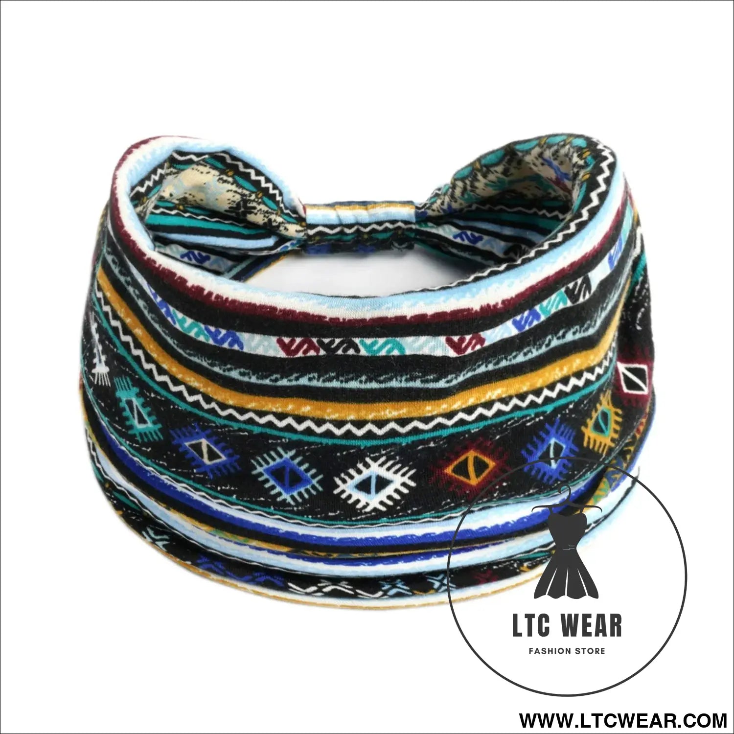 Bohemian Cotton Headscarf for Effortless Style - L.T.C Wear Online Fashion Store