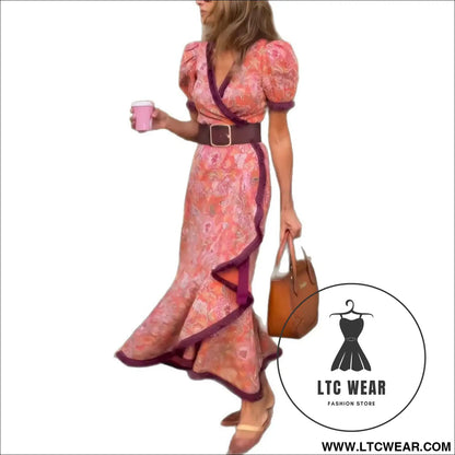 Bohemian Elegant Vacation Long Dress - L.T.C Wear Online Fashion Store