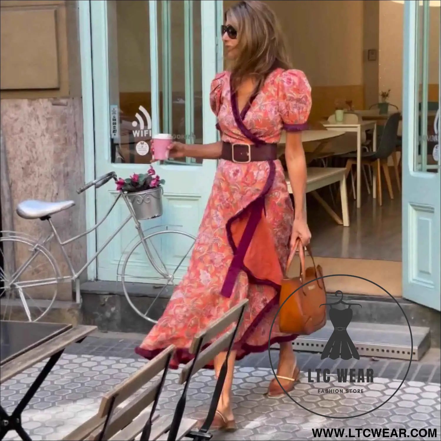 Bohemian Elegant Vacation Long Dress