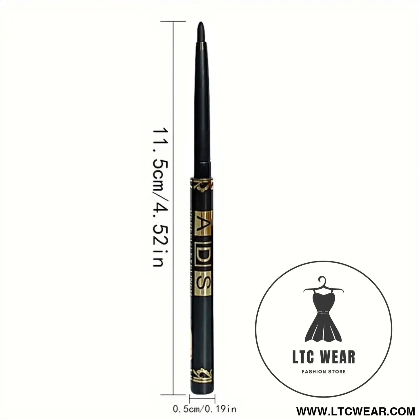 Bold Black Eyeliner Pencils – Waterproof & Smudge-Proof Set - L.T.C Wear Online Fashion Store
