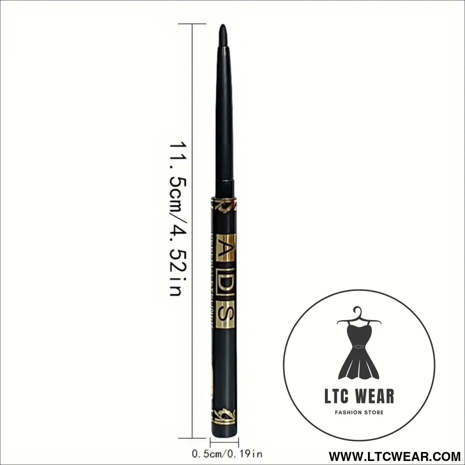 Bold Black Eyeliner Pencils – Waterproof & Smudge-Proof Set - L.T.C Wear Online Fashion Store