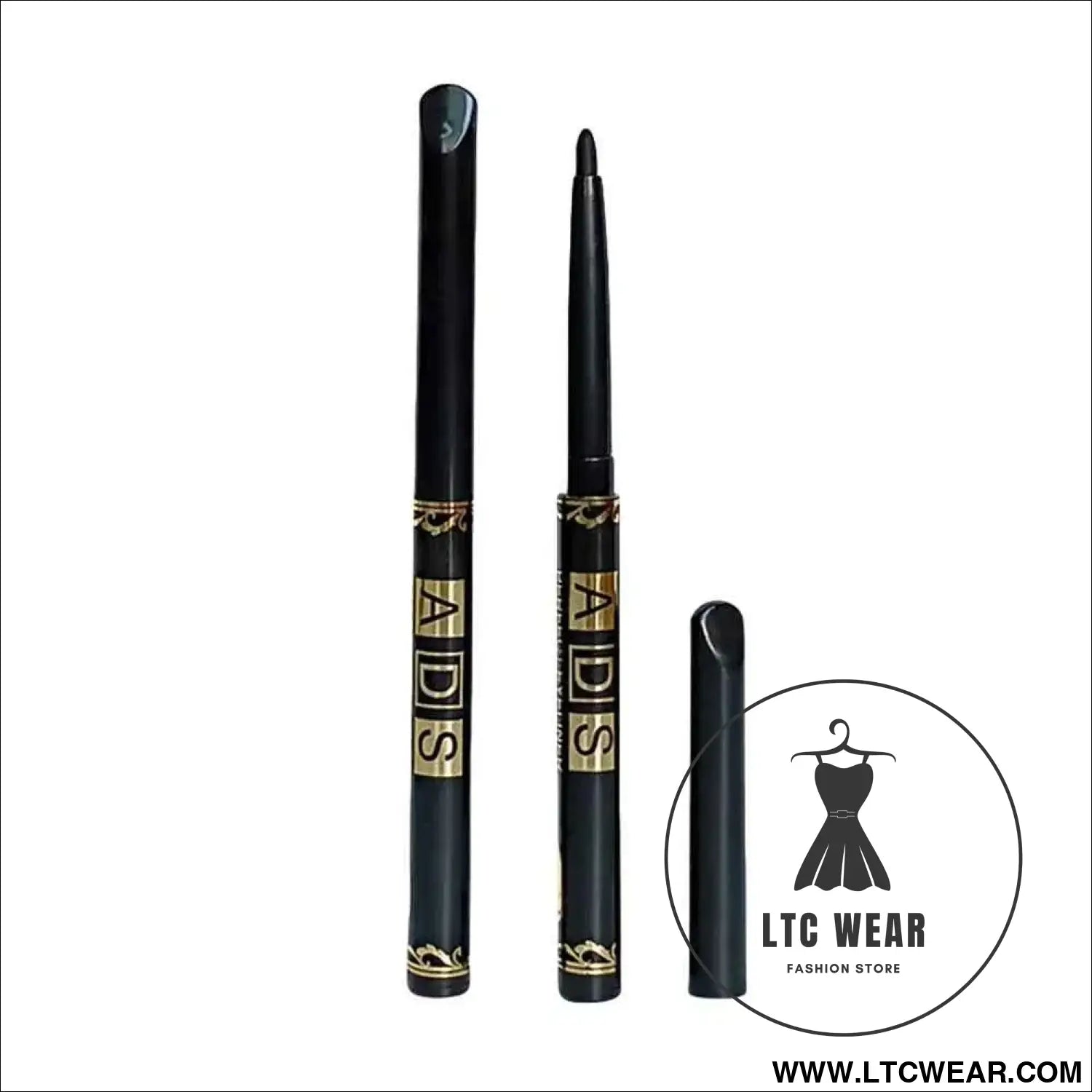 Bold Black Eyeliner Pencils – Waterproof & Smudge-Proof Set