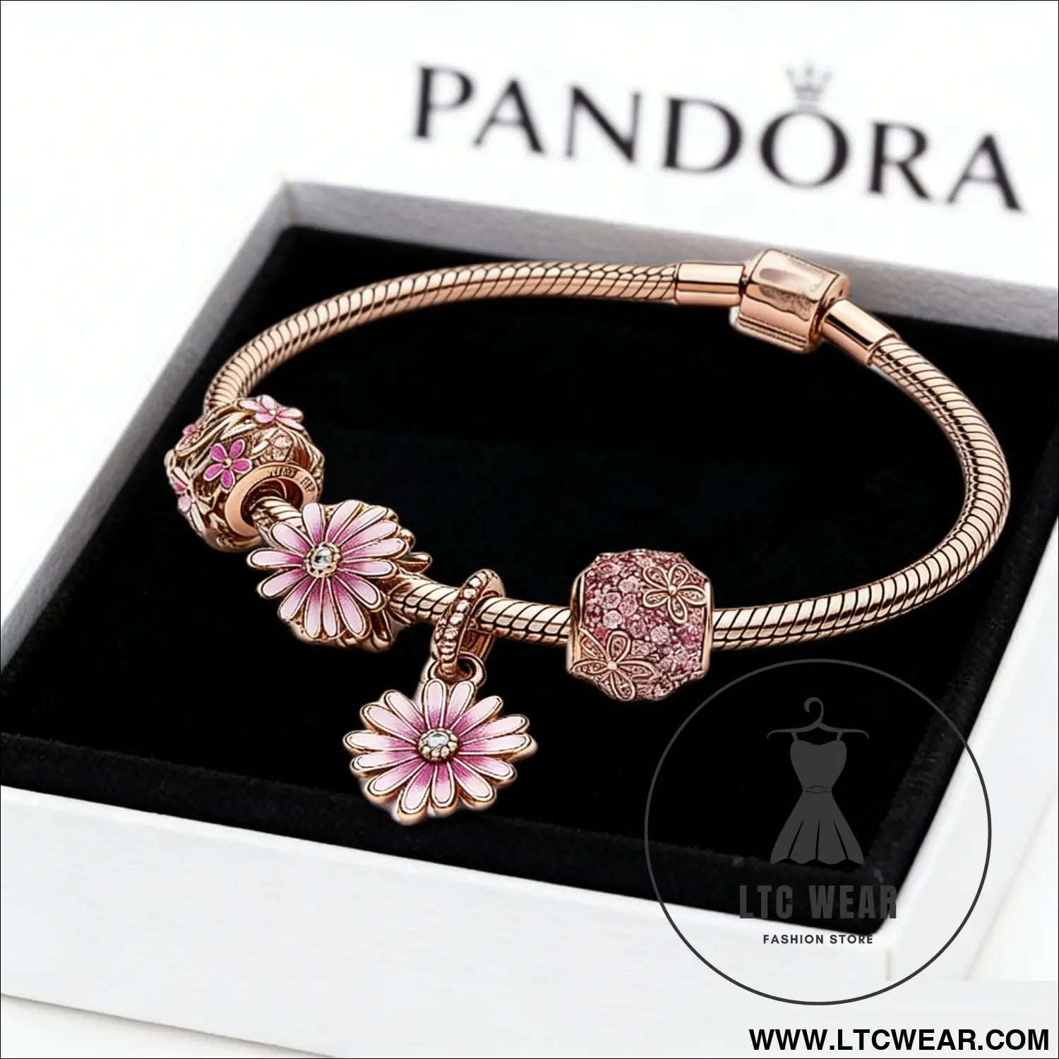 Bracelet hollow galaxy rose gold series daisy series bracelet