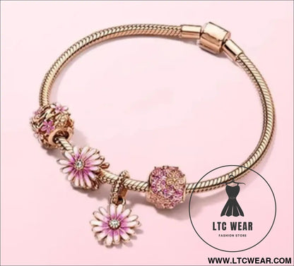 Bracelet hollow galaxy rose gold series daisy series bracelet