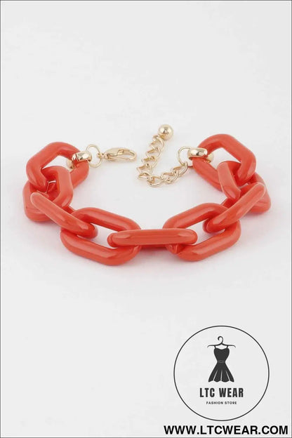Bright Link Chain Bracelet