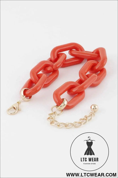Bright Link Chain Bracelet