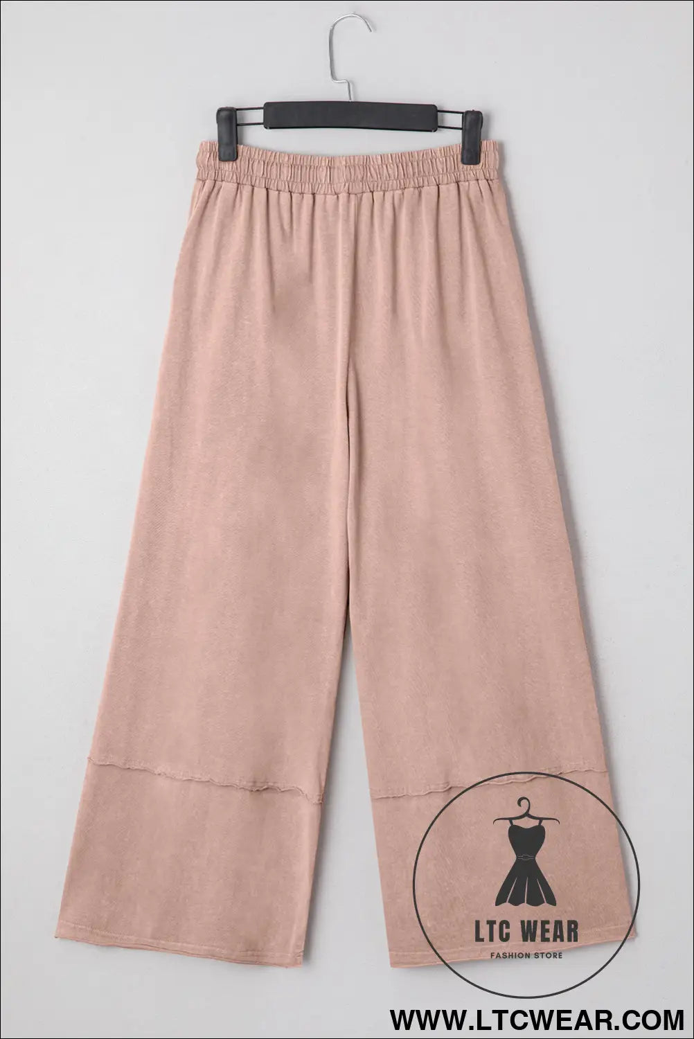 Buckskin flower patch mineral washed cropped wide leg pants - pants & culotte