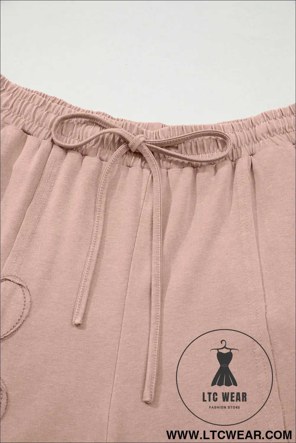 Buckskin flower patch mineral washed cropped wide leg pants - pants & culotte