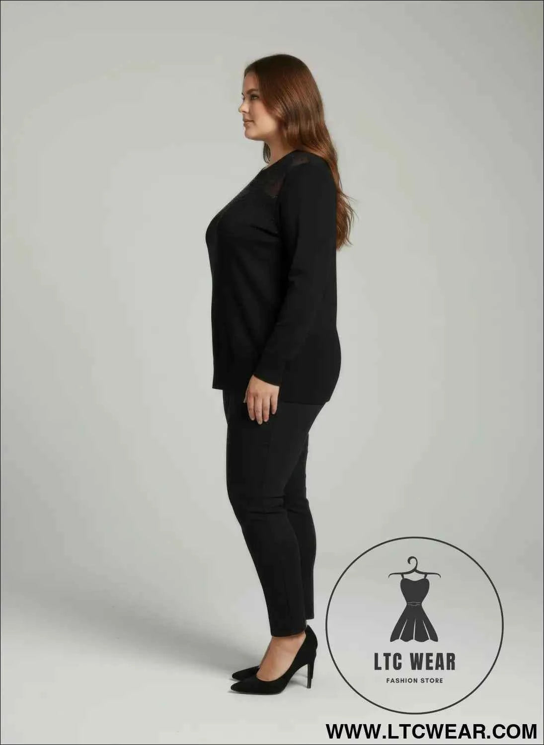 Burgundy Shimmer Tunic Top - Stylish Knit Detail for Effortless Elegance