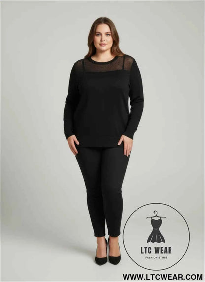 Burgundy Shimmer Tunic Top - Stylish Knit Detail for Effortless Elegance